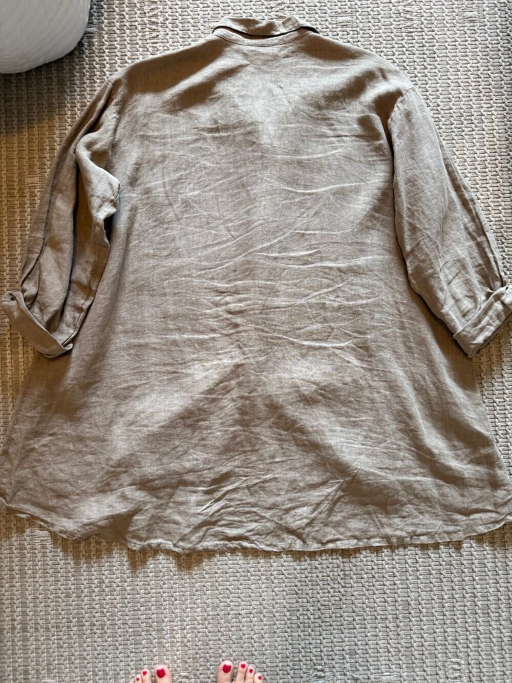 Bryn Walker Linen Button Down - Picture 4 of 5